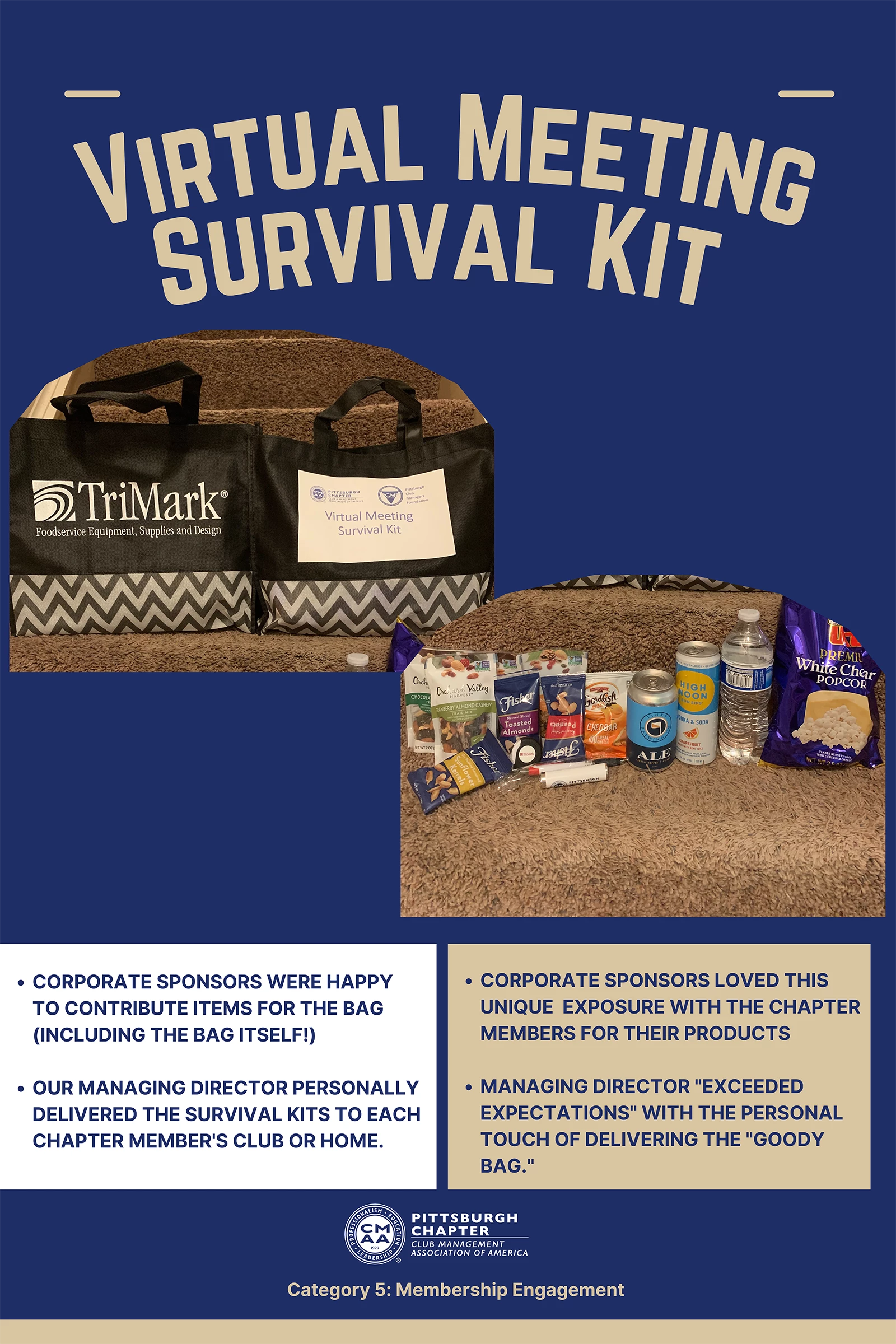 Conference Event Kit Virtual Meeting Survival Kit | CMAA | Chapter Idea Fair