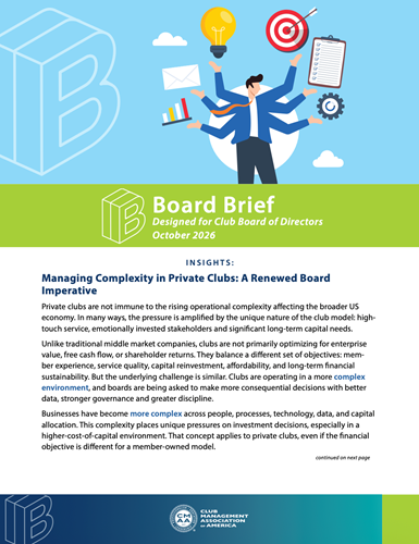 Board Brief October 2026 Issue Cover