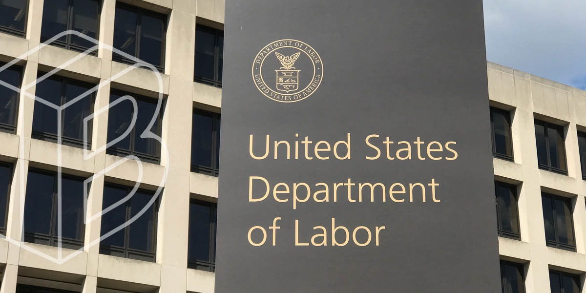 Header photo: US Department of Labor building and sign