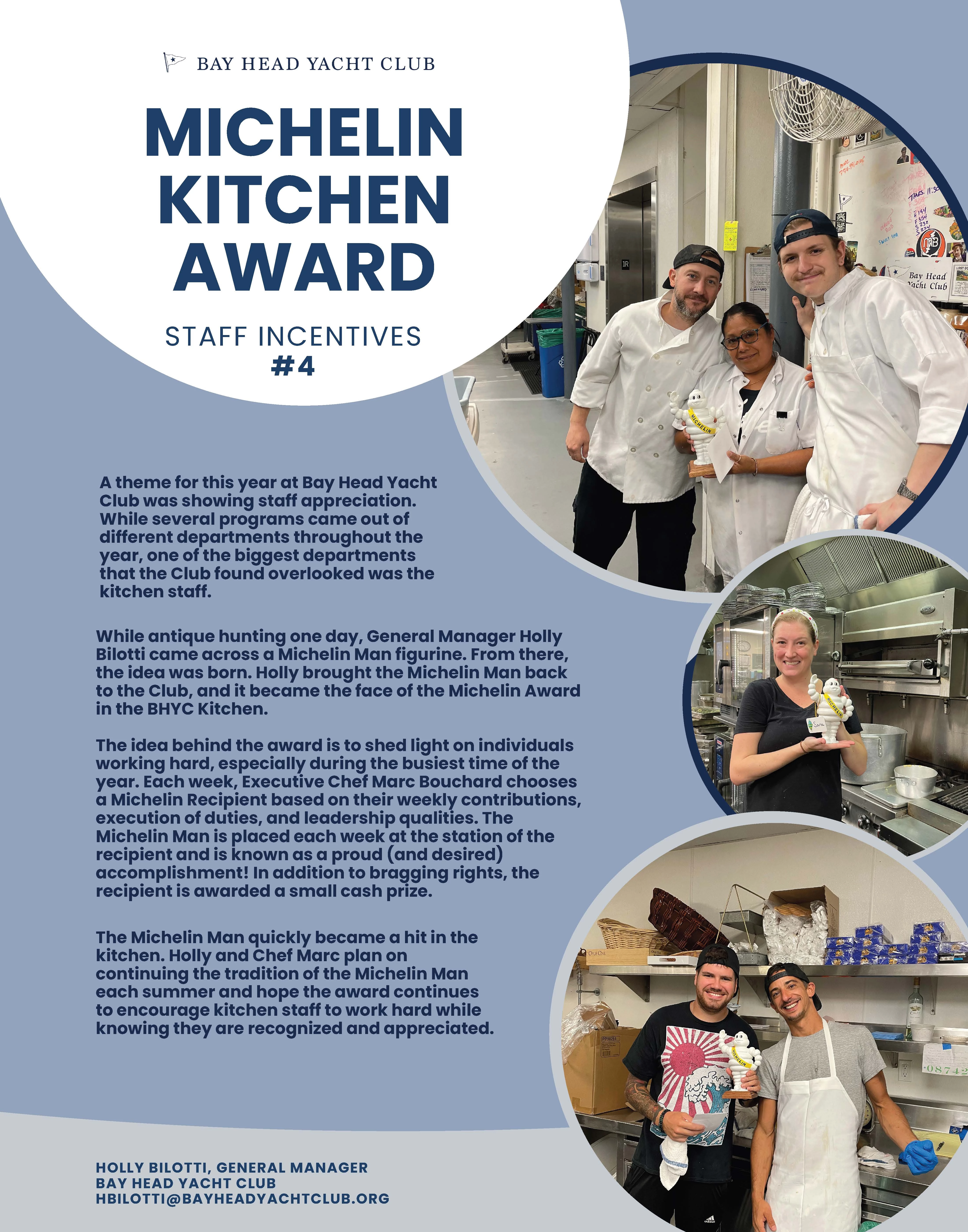 Michelin Kitchen Award | CMAA | Idea Fair