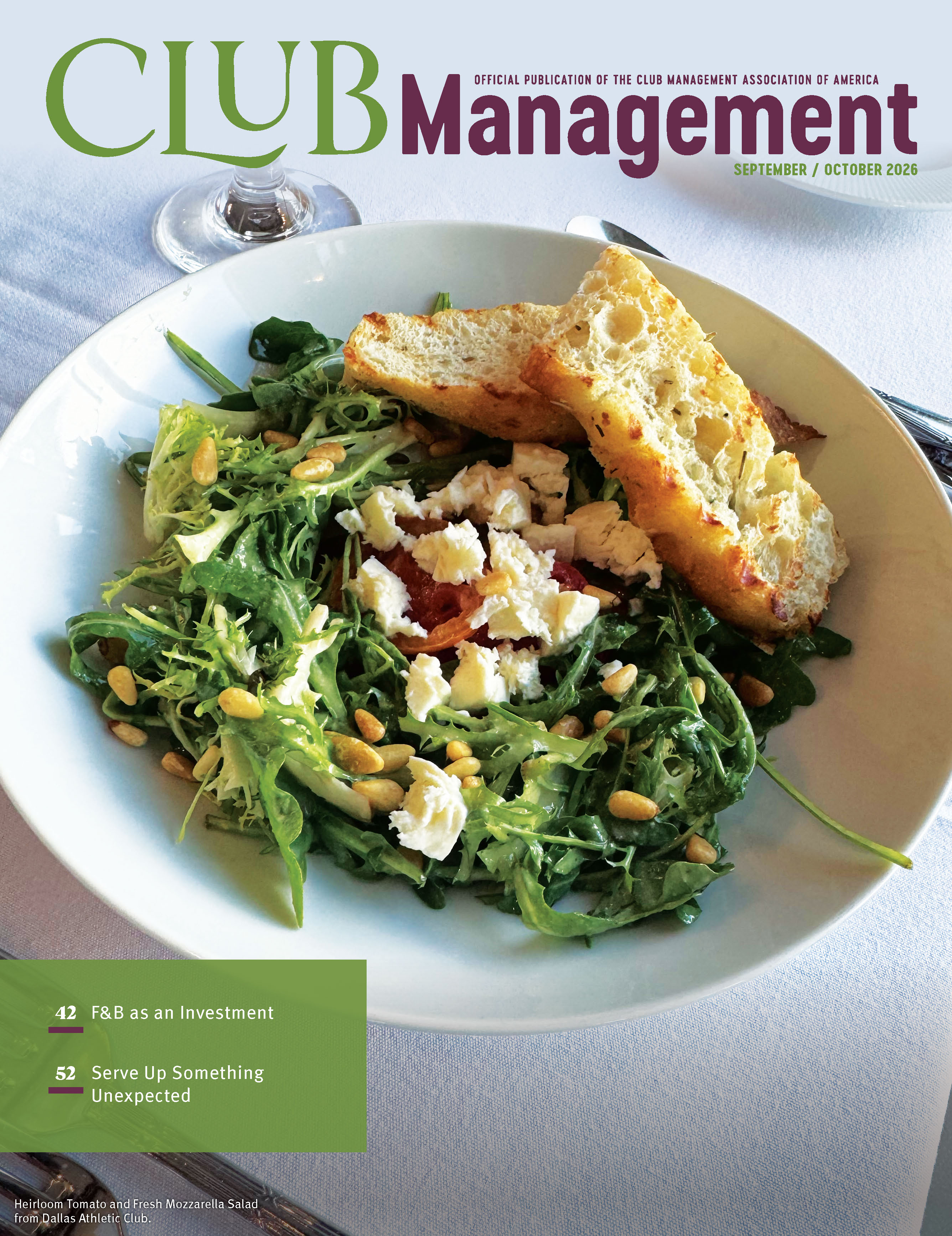 Club Management Magazine Sept/Oct 2026
