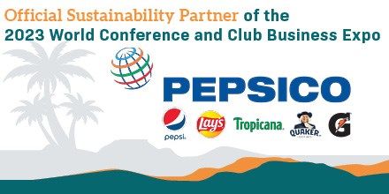 Official Sustainability Partner of the 2023 World Conference and Club Business Expo: PEPSICO