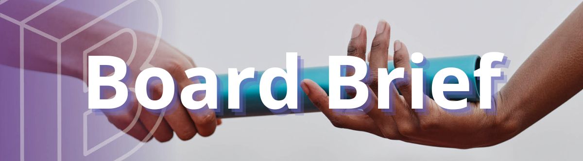Board Brief March 2025 Issue Header