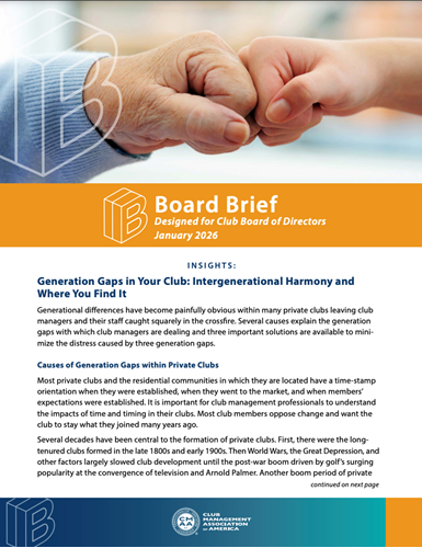 January 2026 Board Brief Cover