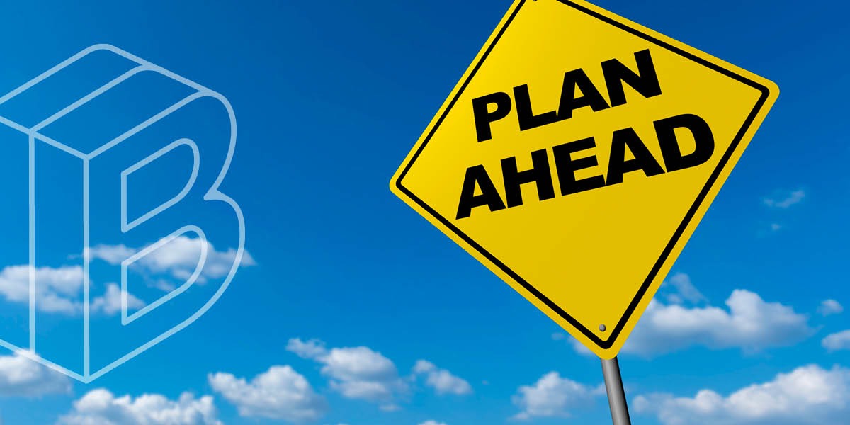 Header Image: Road sign with the words "Plan Ahead"