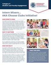 Intern Mixers poster