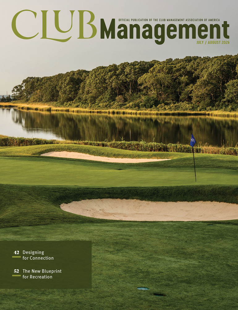 Club Management Magazine July/August 2026 Issue Cover